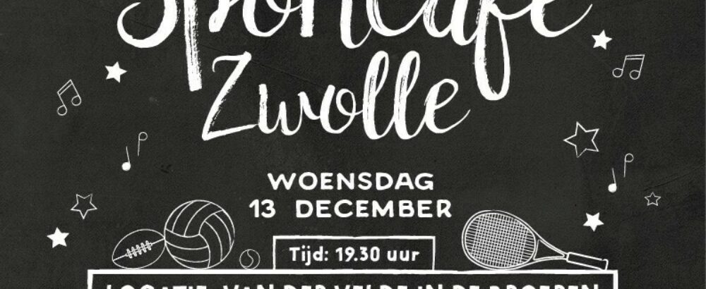 Save the date Sportcafe 2023
