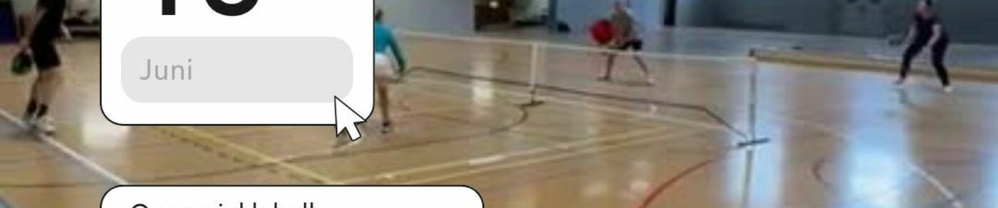 Aankondiging clinic pickleball