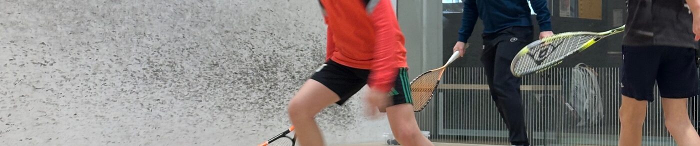 Jeugd clinic Squash