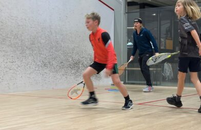 Jeugd clinic Squash