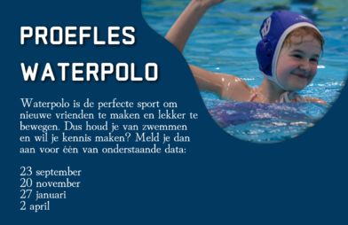 Proefzwemmen waterpolo