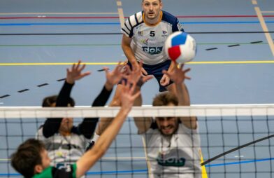 VC Zwolle tegen CSV heren volleybal