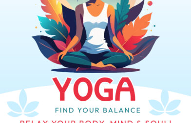 Yoga Classes Flyer Made with Poster My Wall