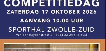 Competitieflyer voorkant 17 oktober 2026