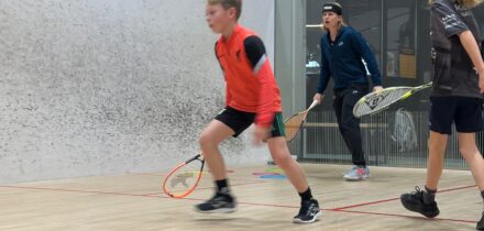 Jeugd clinic Squash