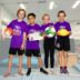Groep multisport achtergrond