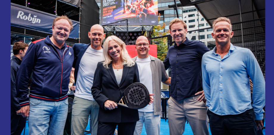 Groepsfoto EK Padel